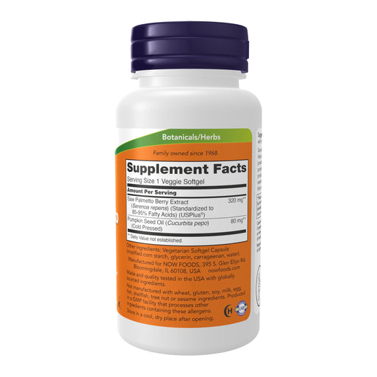 Pumpkin seed oil base illustration for men's health supplement