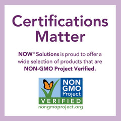 NOW Solutions natural personal care line packaging with castor oil