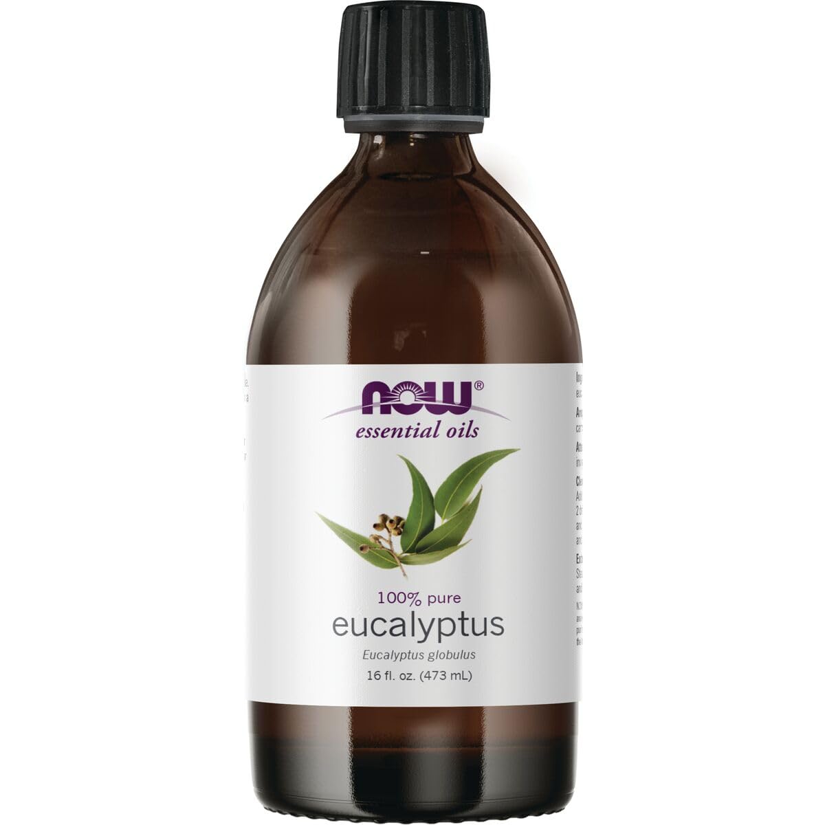 Now Solutions Eucalyptus Essential Oil bottle 16 oz
