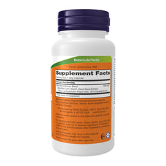 Kava Kava extract capsules on white background