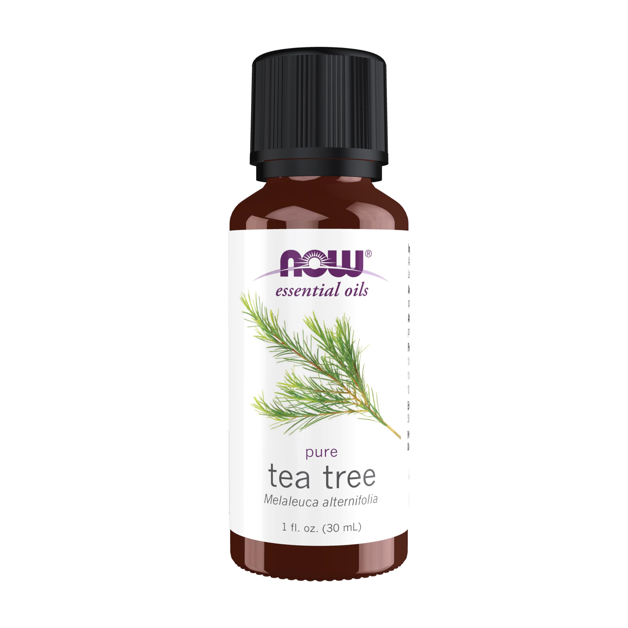 NOW Foods Tea Tree Oil 1 oz bottle front view