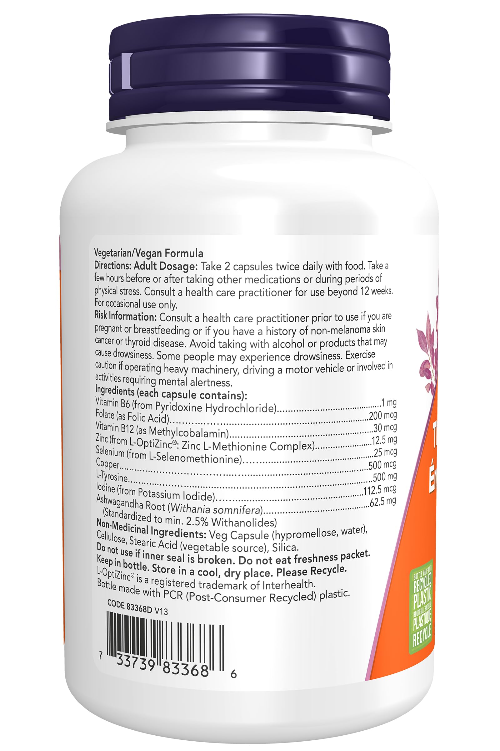 Iodine, Tyrosine, Selenium, Zinc and Copper minerals for thyroid health