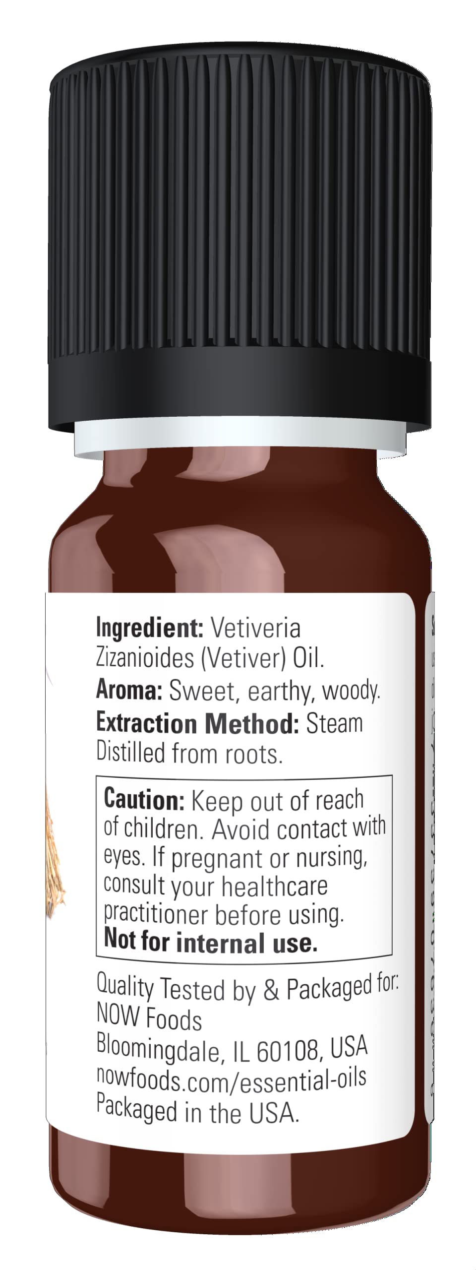 Steam-distilled Vetiver essential oil production