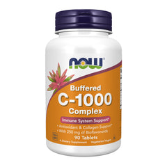 NOW Vitamin C-1000 Complex bottle with bioflavonoids label