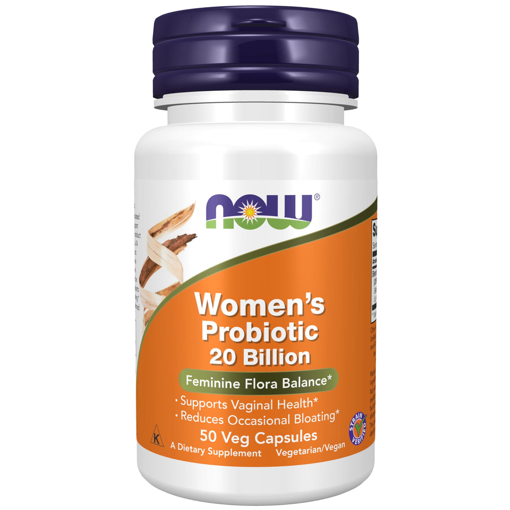 NOW Foods Women's Probiotic 20 Billion bottle front