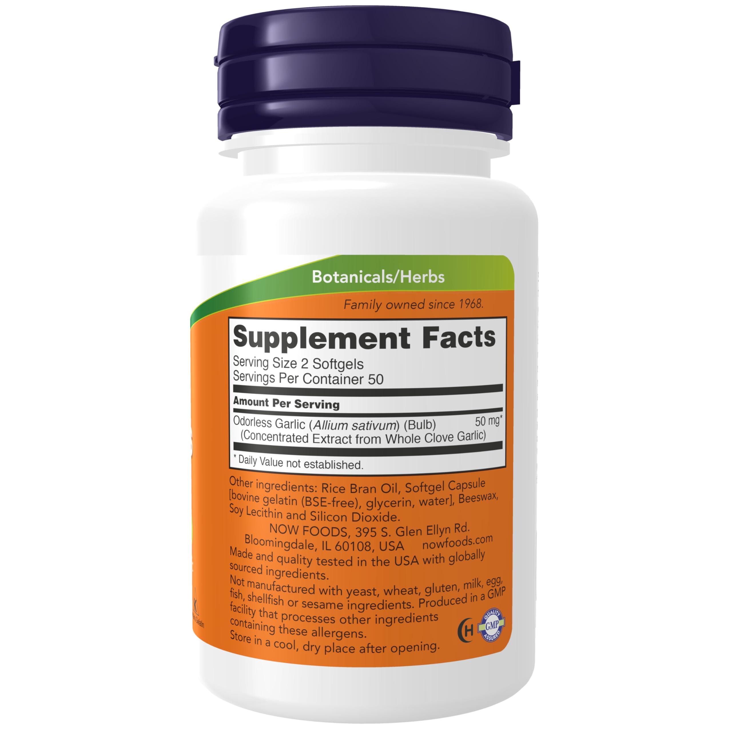 Concentrated extract from Allium sativum
