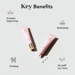 NOWATER Collagen Eye Cream targets dark circles with a balanced, refreshed glow.