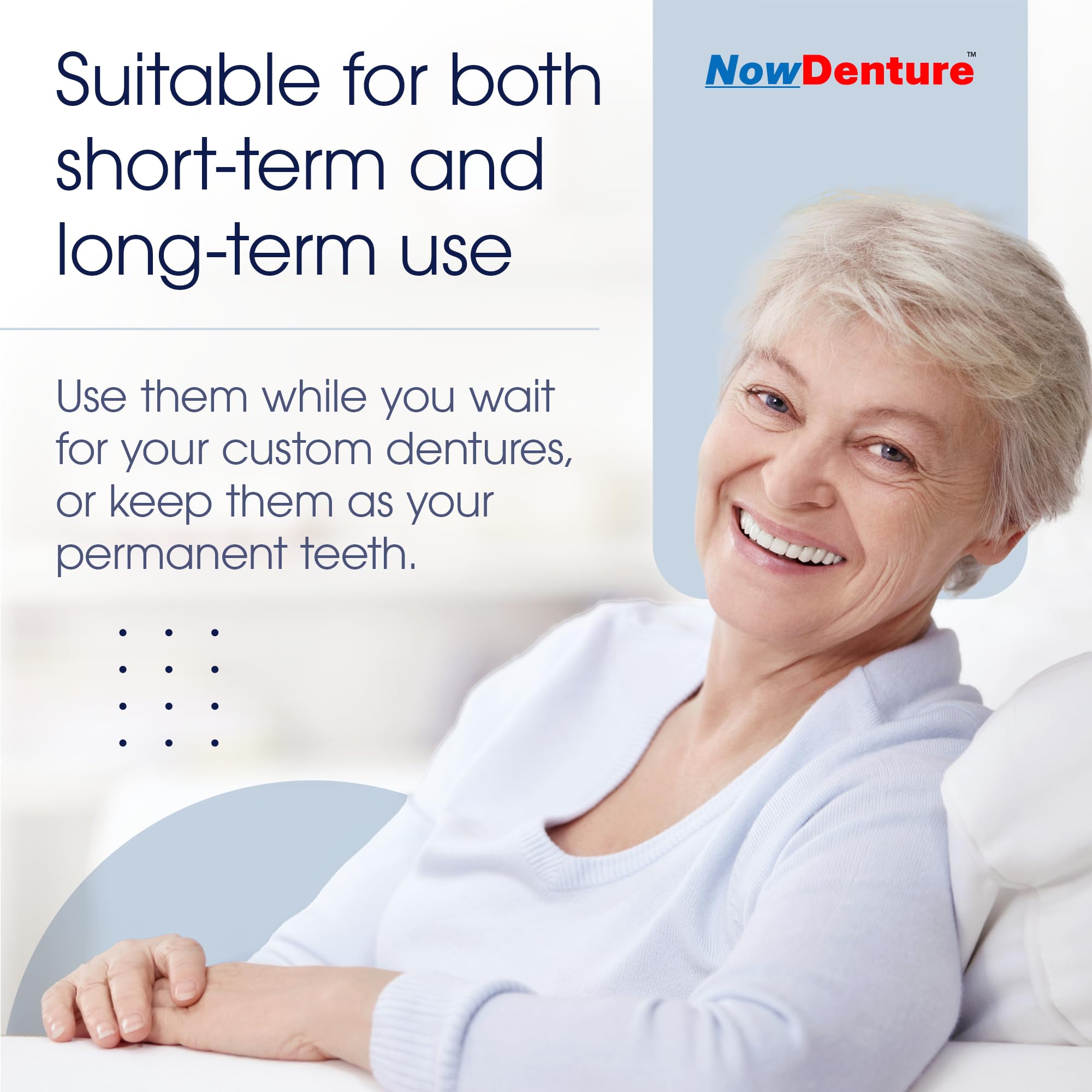NowDenture immediate kit complete with all components