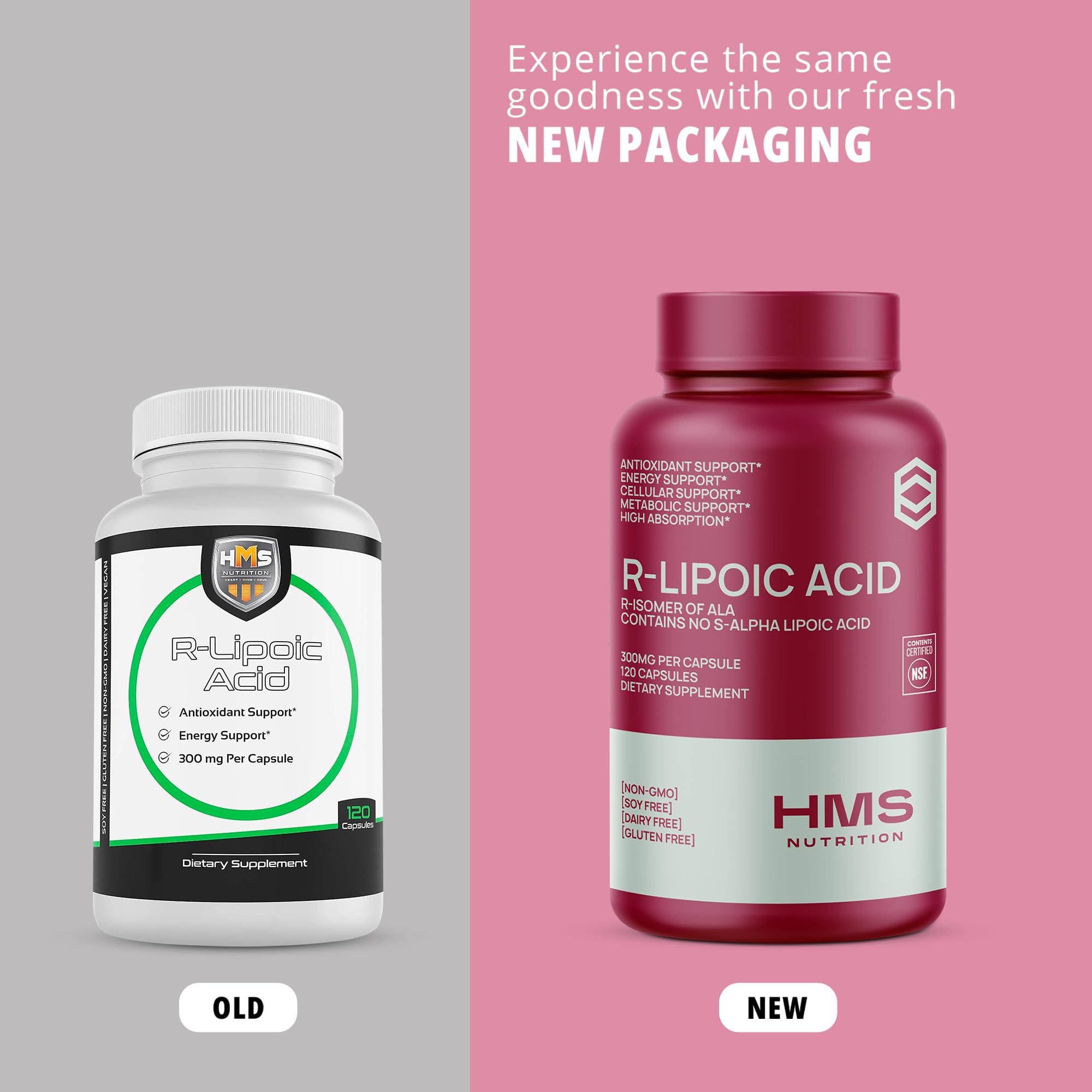 NSF Certified badge on supplement bottle