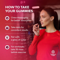 NSF GMP certified beet gummies label