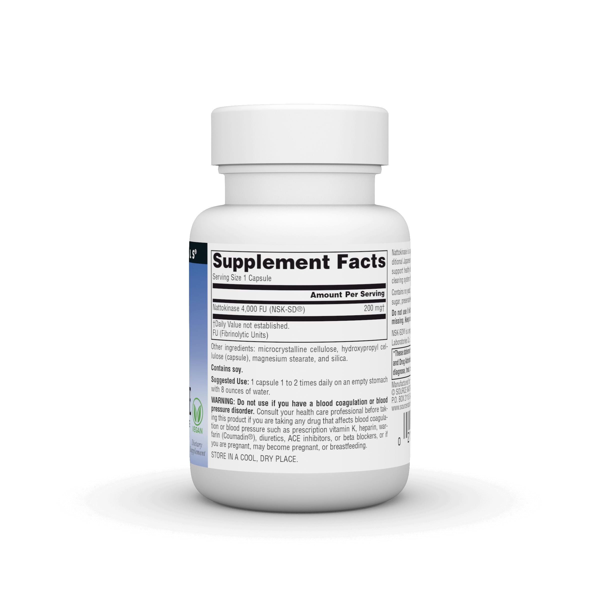 Close-up of the patented NSK-SD nattokinase enzyme