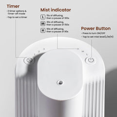 Nsyee waterless diffuser USB-C charging for quick recharges