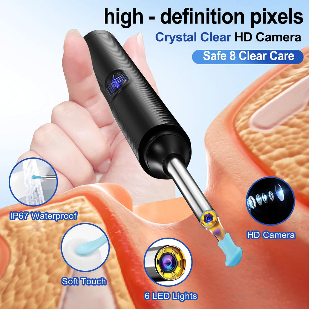 Ntgiso Ear Wax Removal Kit contents shown for easy setup and use.