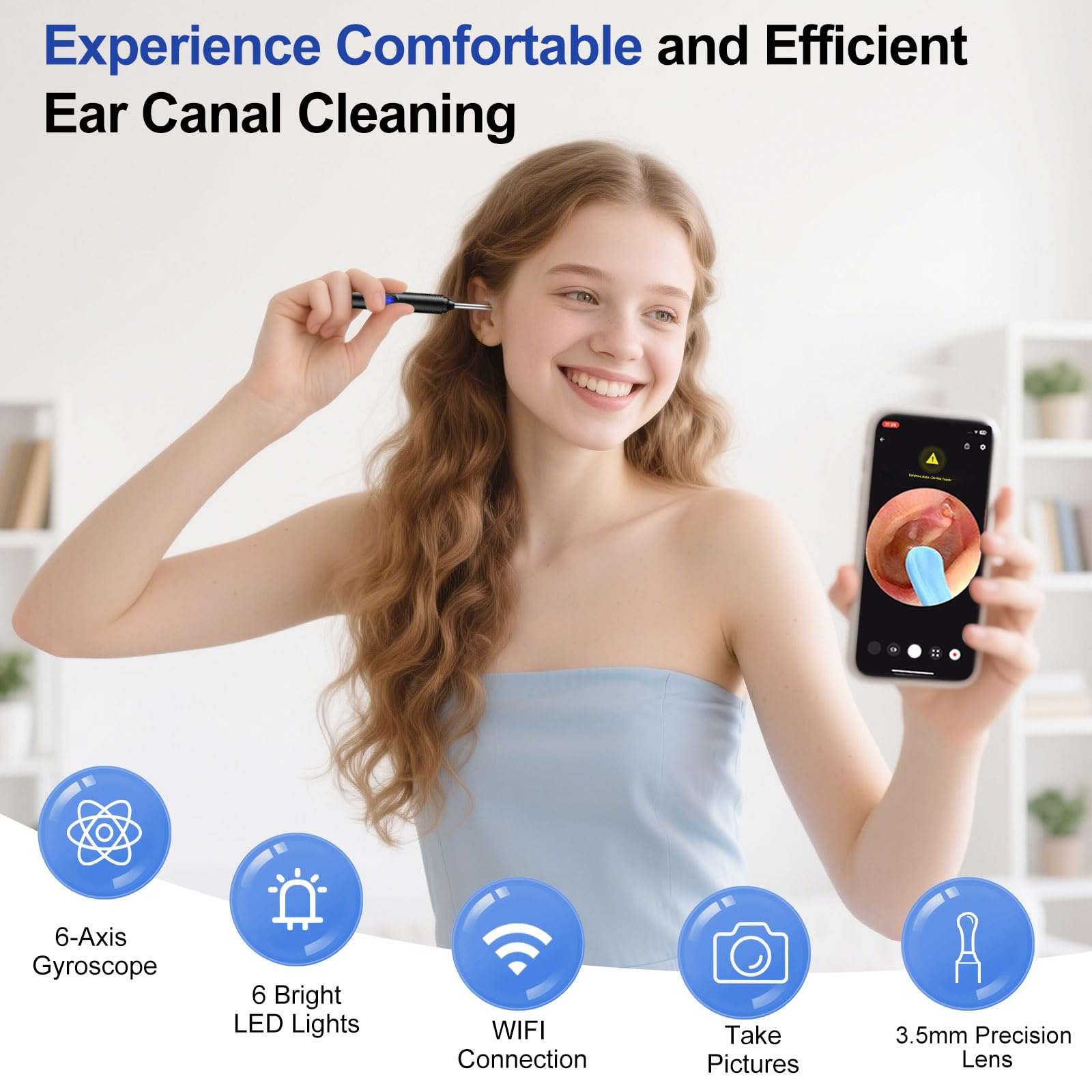 Ntgiso IP67 waterproof lens design simplifies cleaning after use.