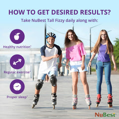 Family-friendly NuBest Tall Fizzy for kids and teens