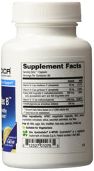 Close-up of NuMedica Methyl-Plex B 60 Vegetable Capsules bottle label