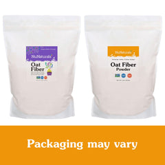 5 lb bag of NuNaturals Oat Fiber Powder