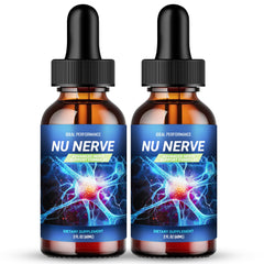 Nu Nerve Drops bottle and label