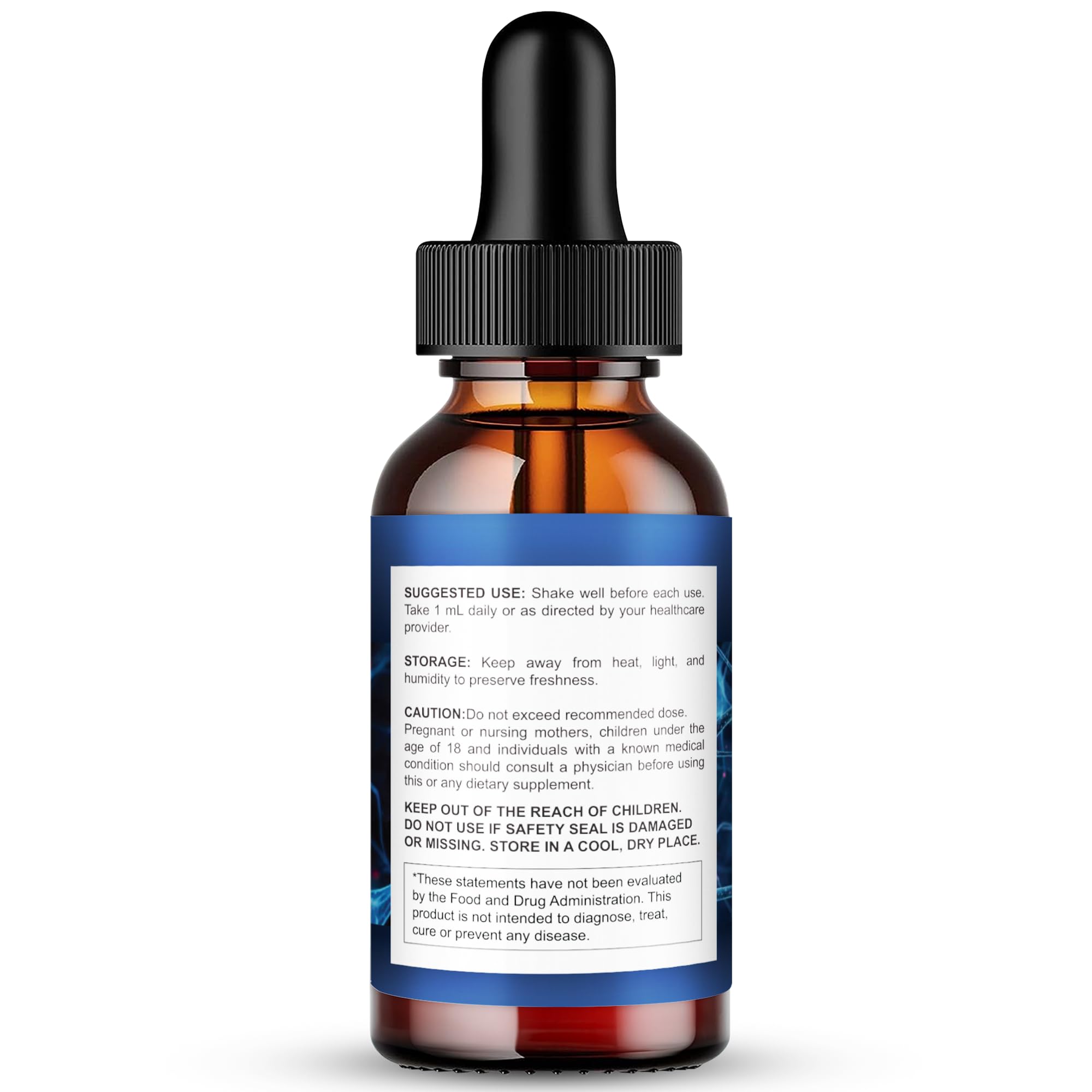 Nerve health concept with capsules