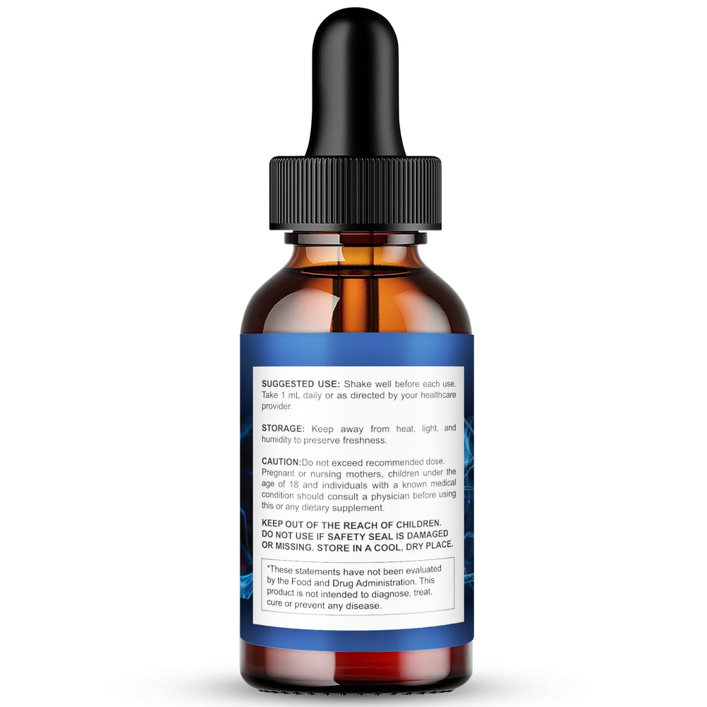 Nerve health concept with capsules