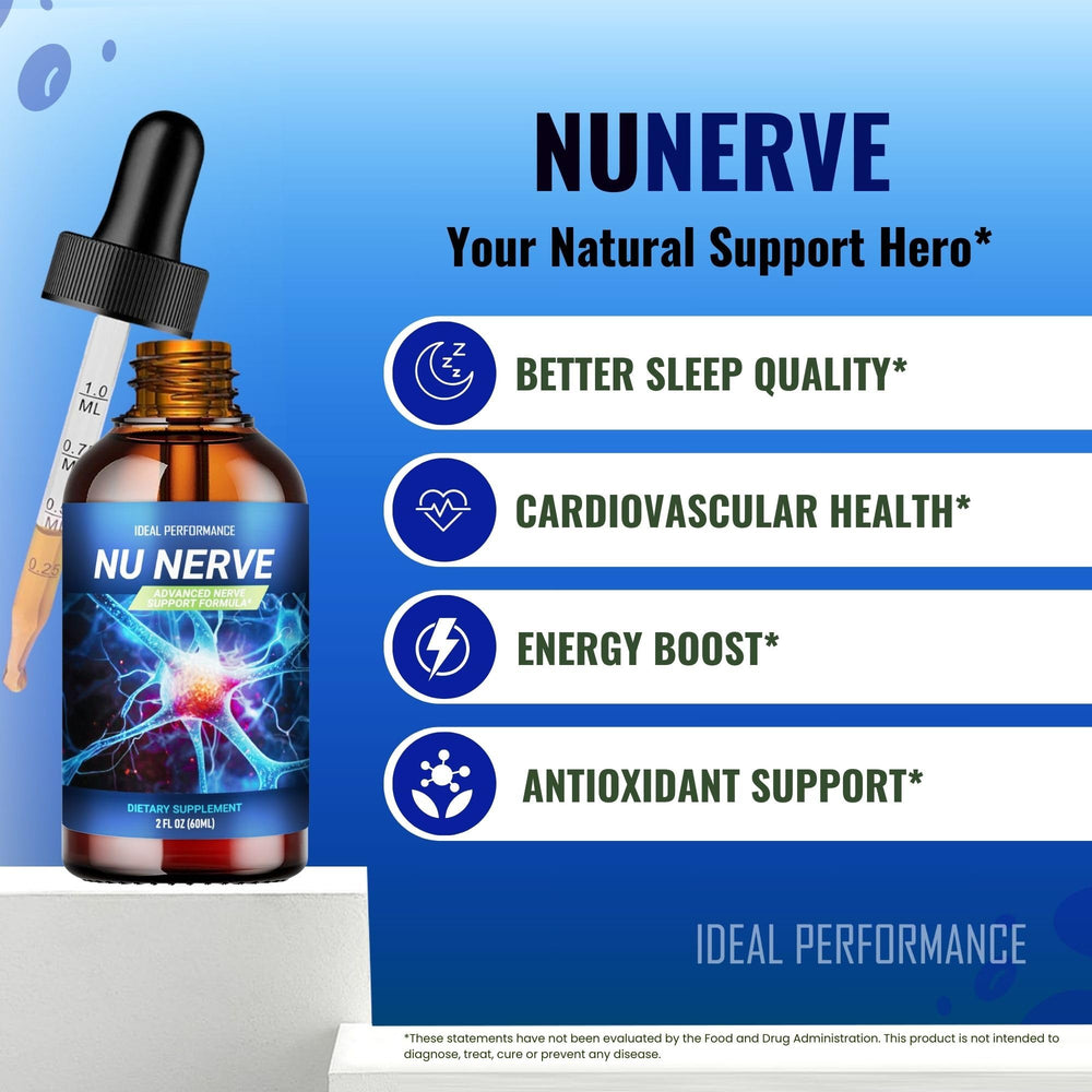 All natural ingredients for nerve support