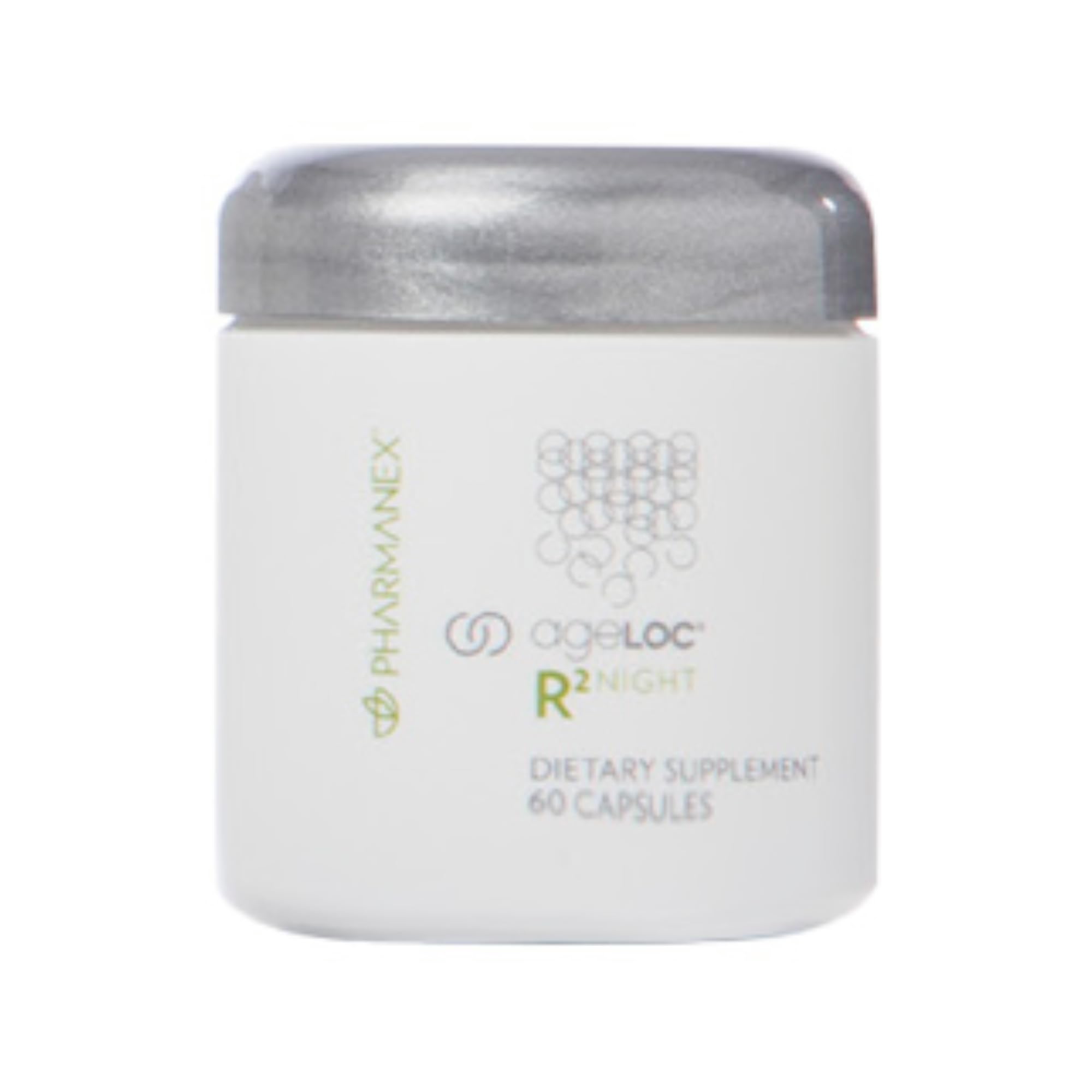 Nu Skin ageLOC R2 Night Blend bottle with 60 capsules