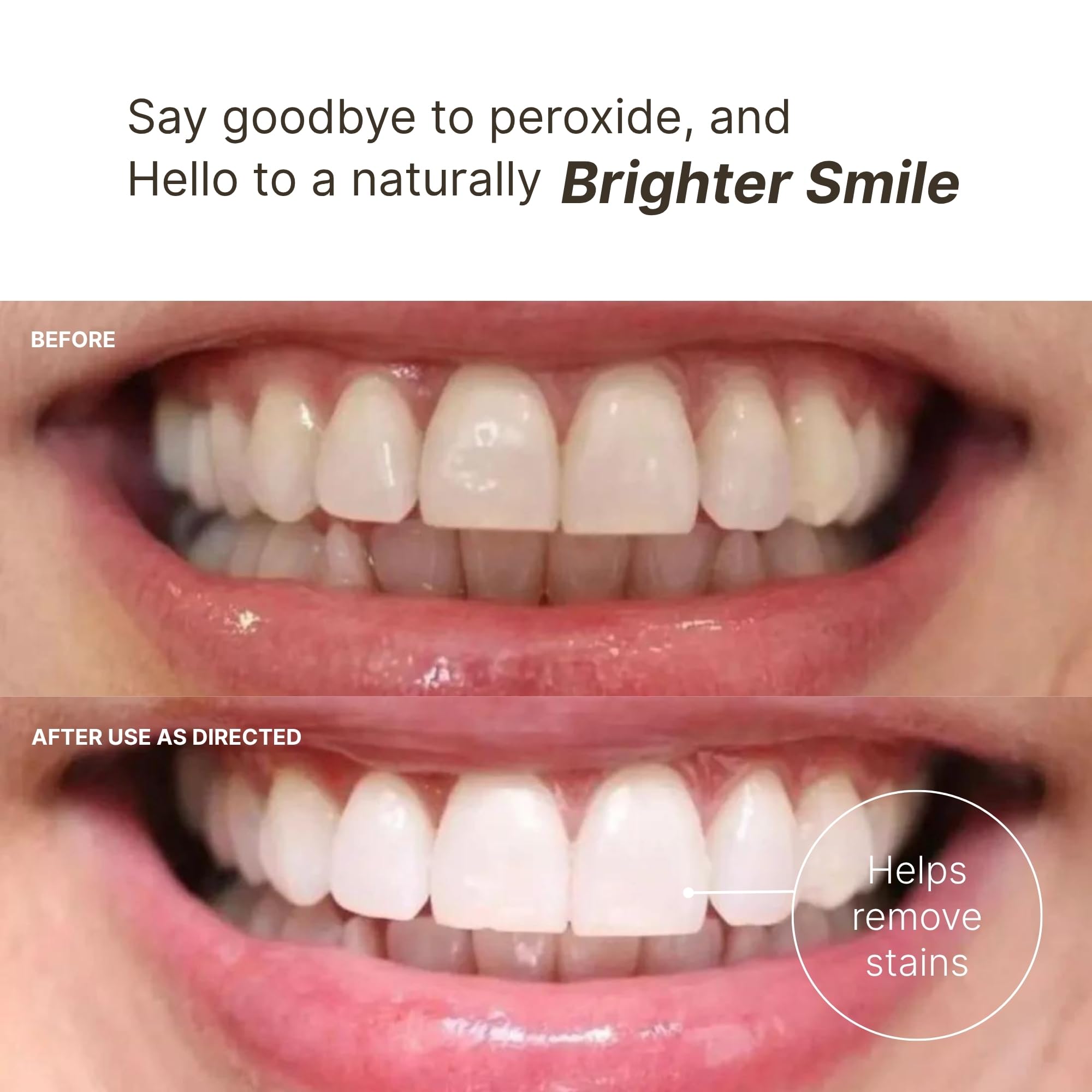 Close-up of AP 24 toothpaste tube with vanilla mint flavor
