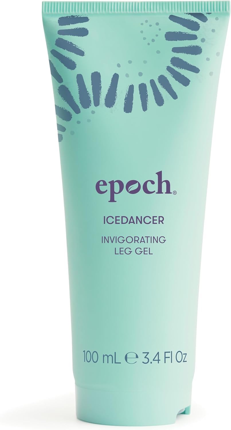 Clear, lightweight gel for tired legs