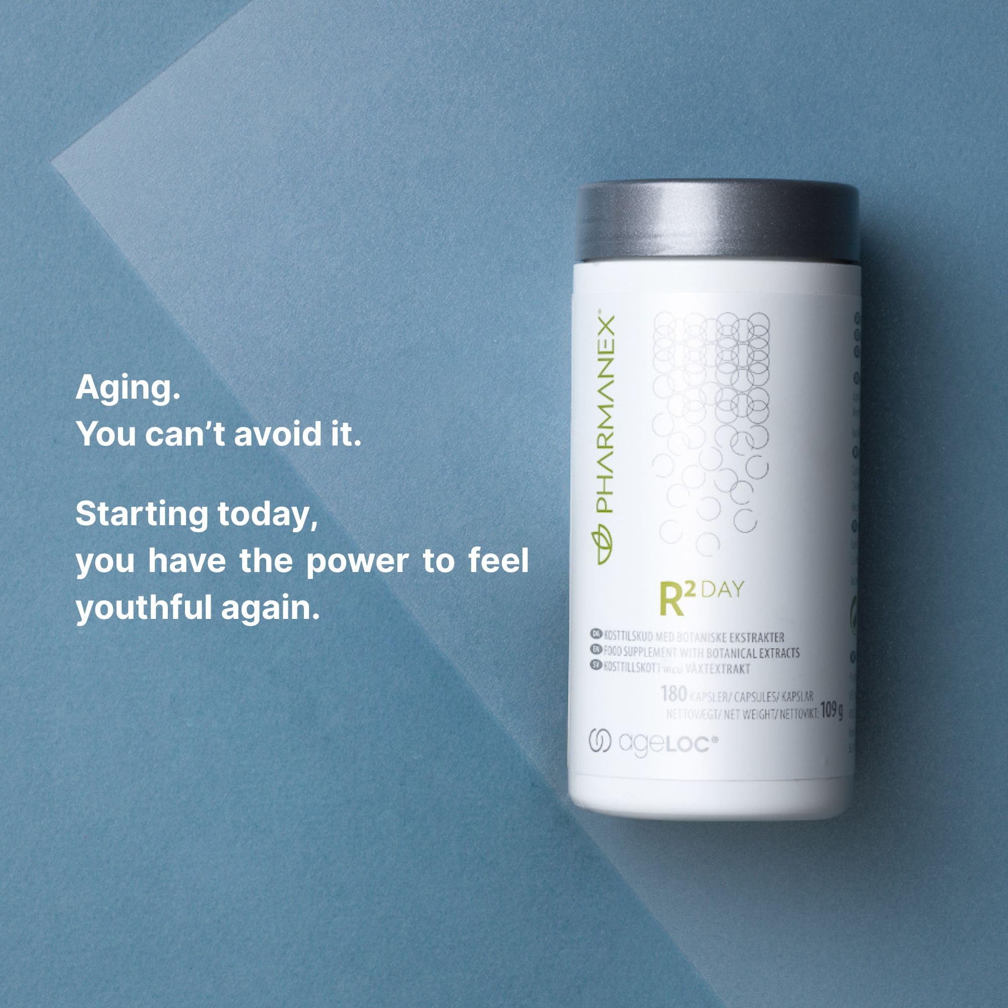 Morning routine featuring ageLOC R2 Day
