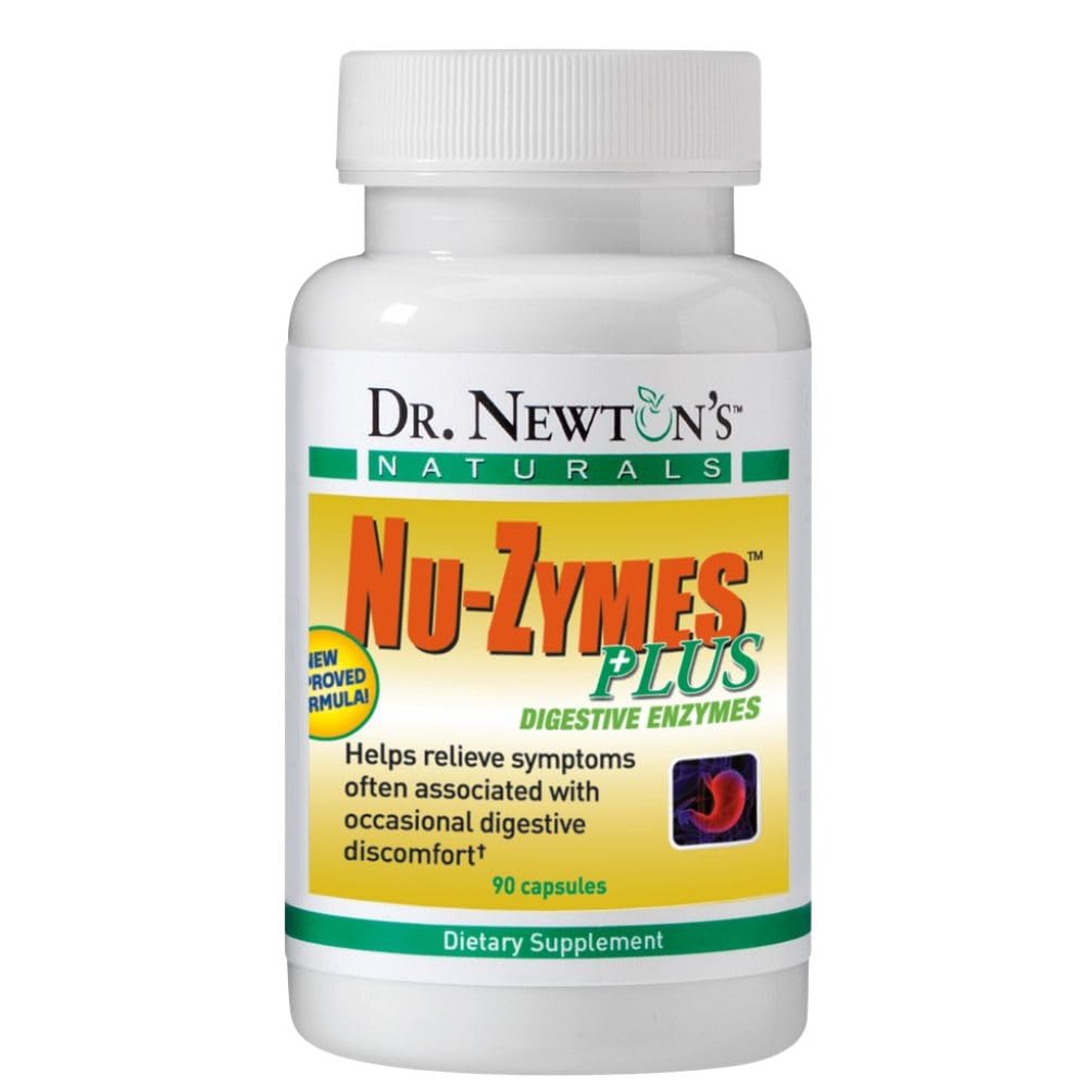 Nu-Zymes Plus bottle with label