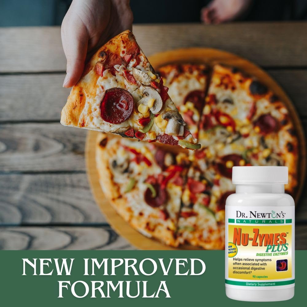 Nu-Zymes Plus product label and packaging