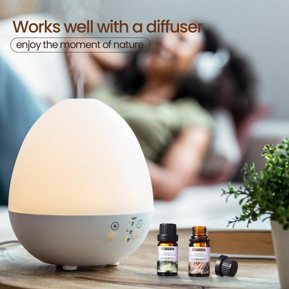 Versatile essential oils set for home office yoga and spa