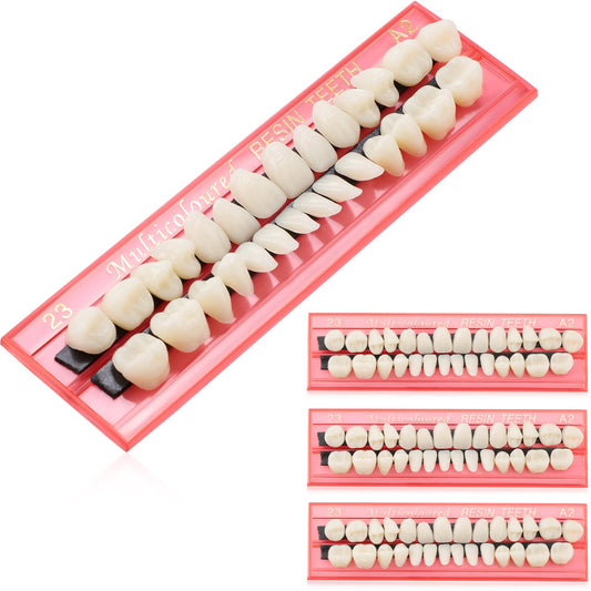 Nuanchu 4 sets tooth repair kit, 112 pieces, A2 shade close-up