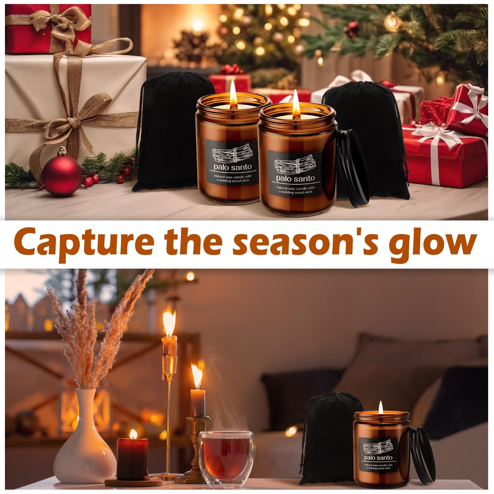 Nuanchu amber glass jar is reusable for storage after burn.