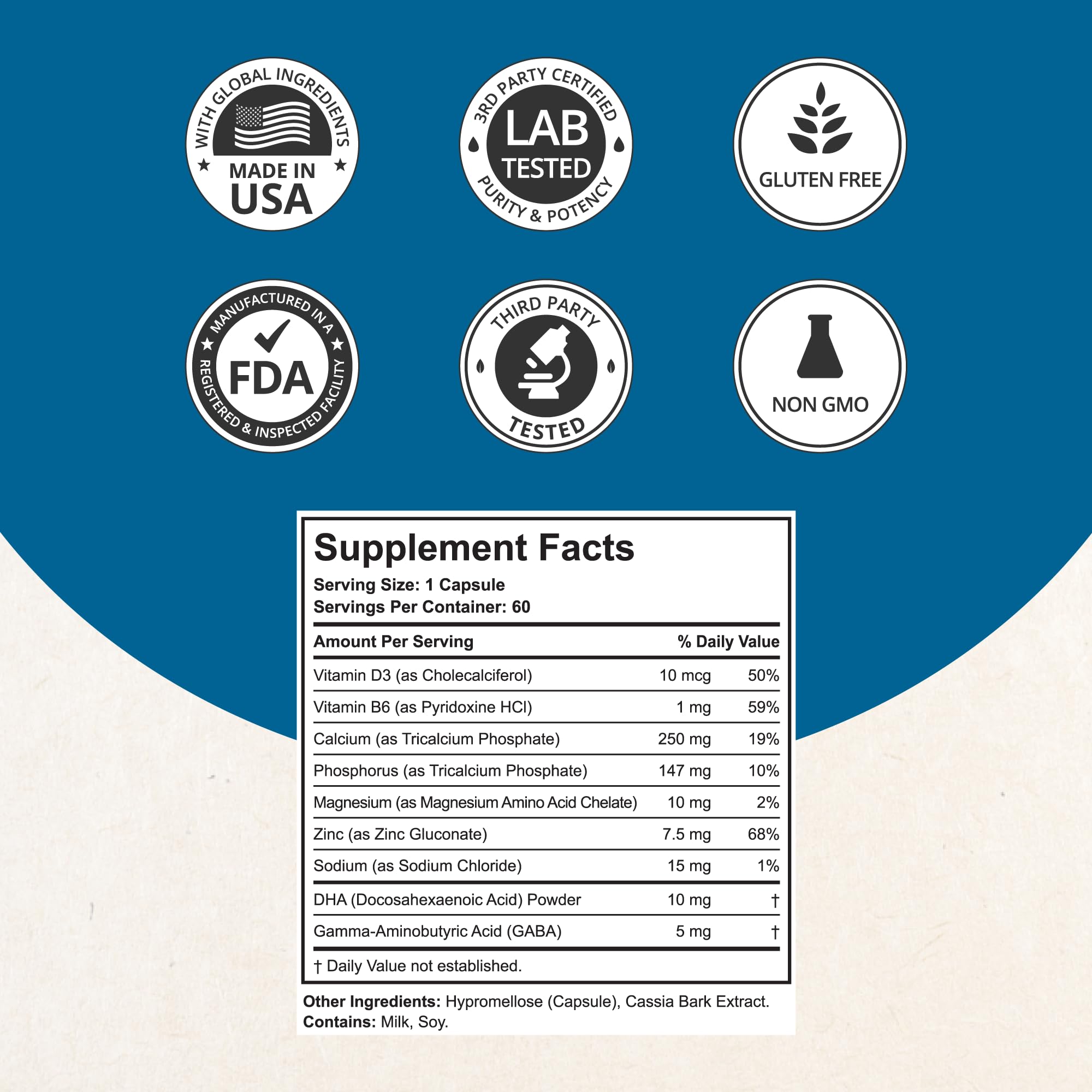 Illustration showing NuBest Grow Power supporting bone health