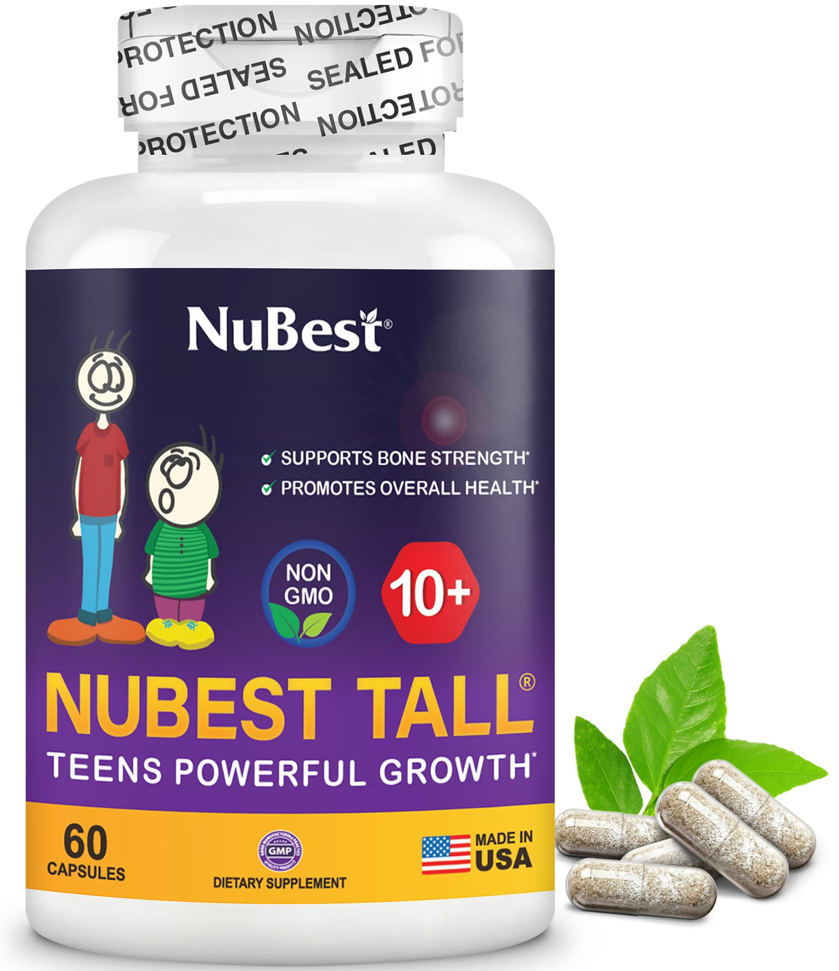 NuBest Tall 10+ bottle front view