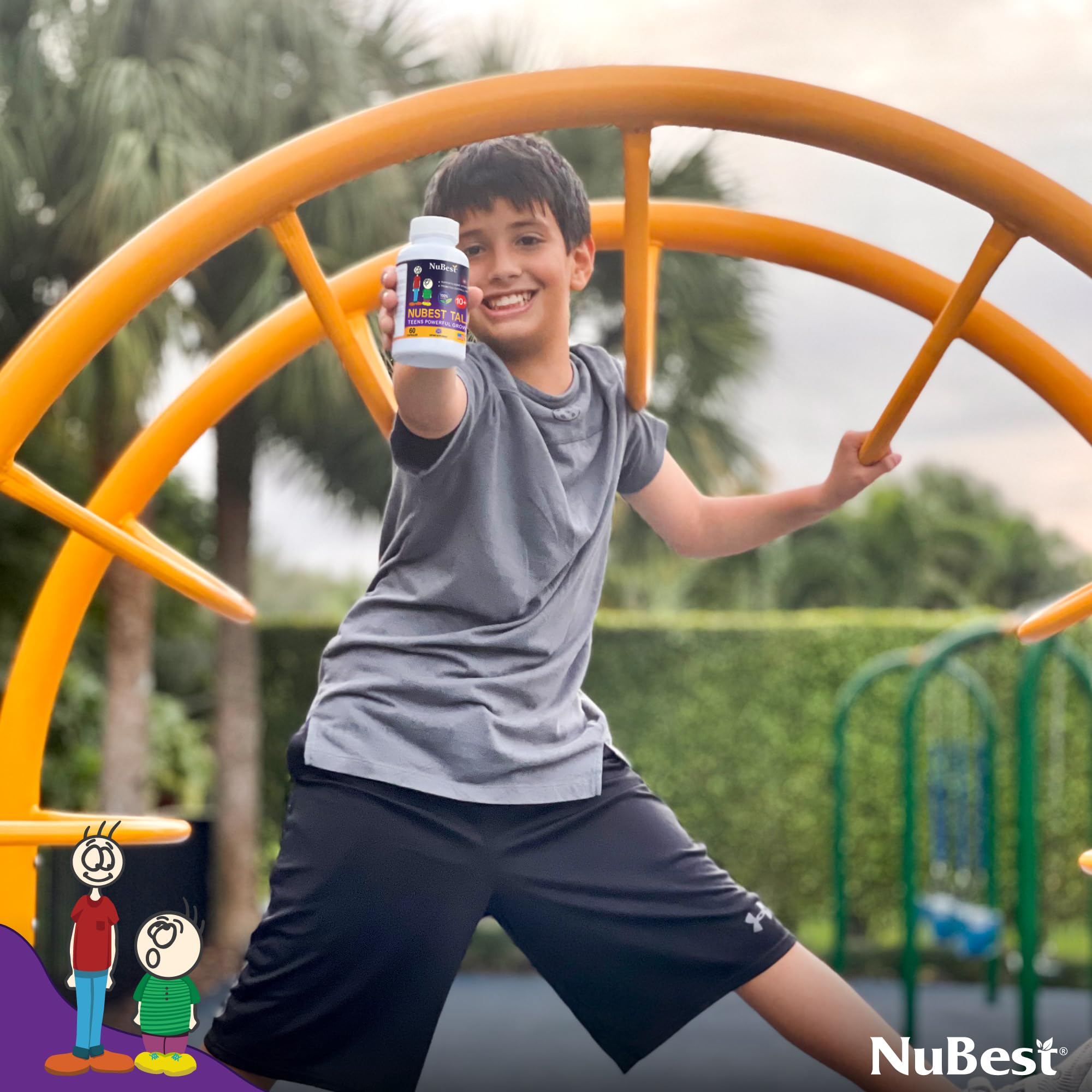 Collagen hydrolysate and minerals with NuBest Tall 10+