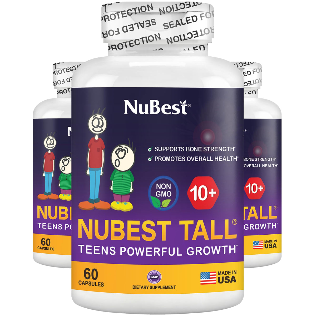 NuBest Tall 10+ Pack 3 front view