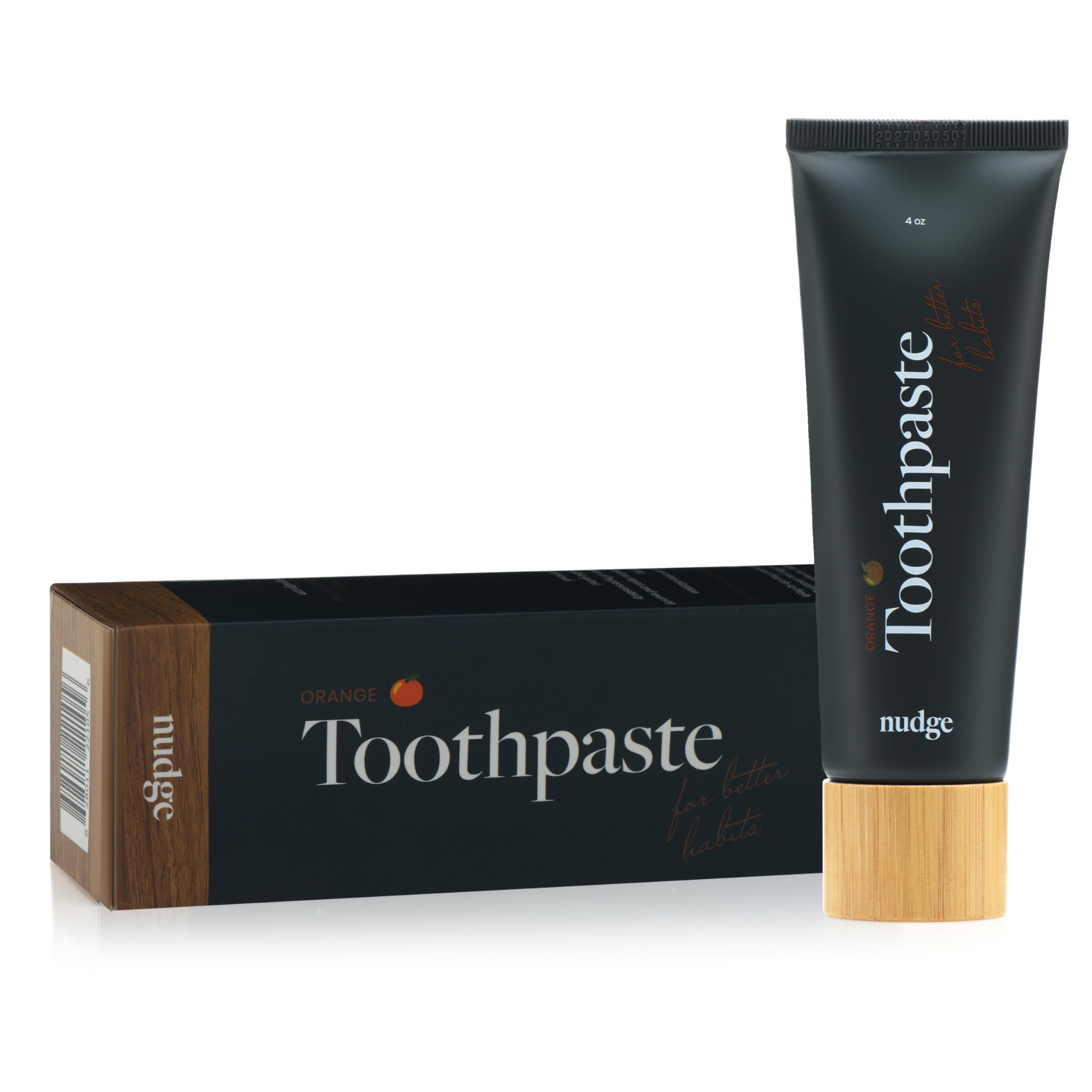 Eco-conscious packaging concept for Nudge toothpaste