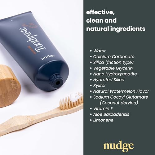 Packaging of Nudge Watermelon Toothpaste