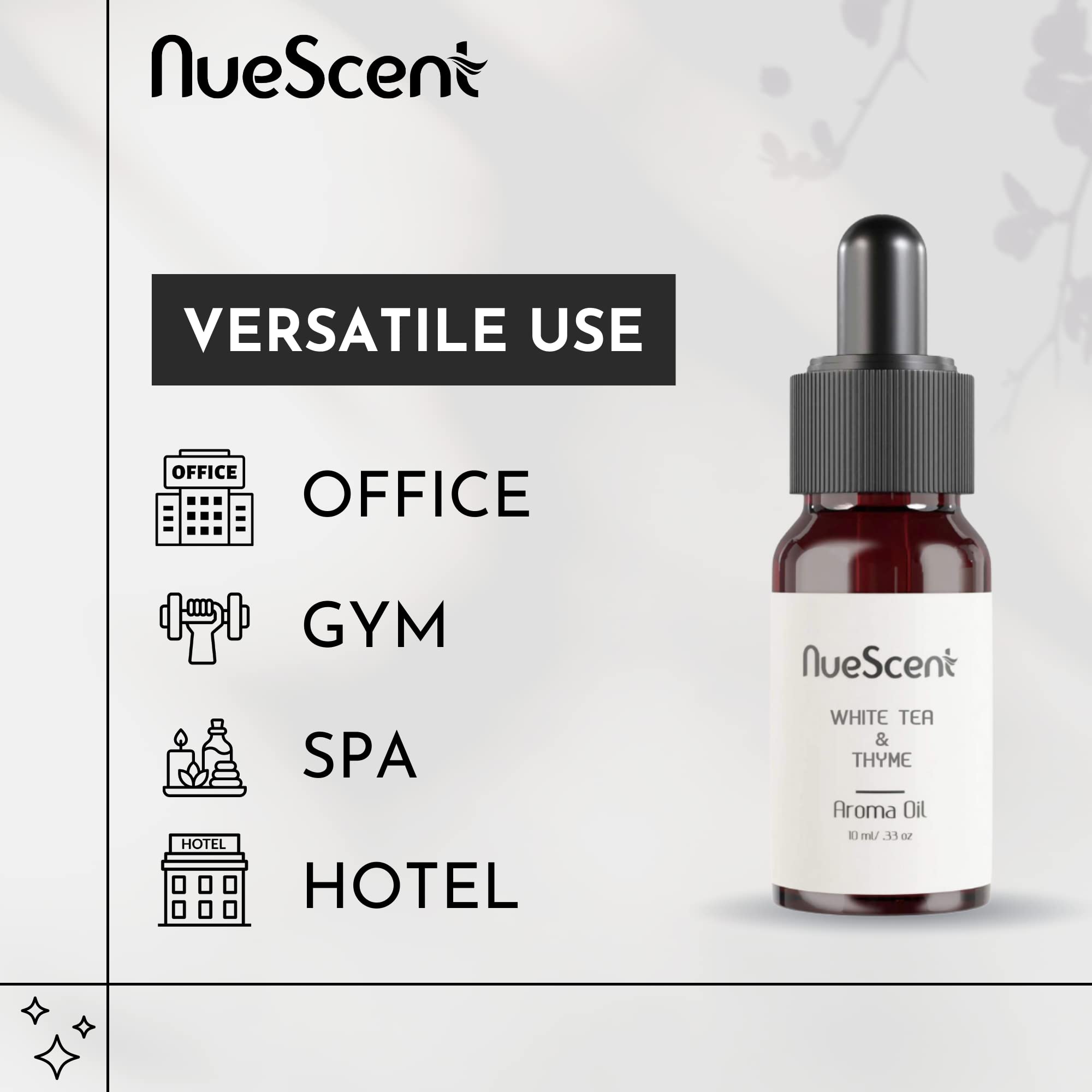 NueScent diffuser-diffusion-spray captures soft aroma clouds for cozy rooms.