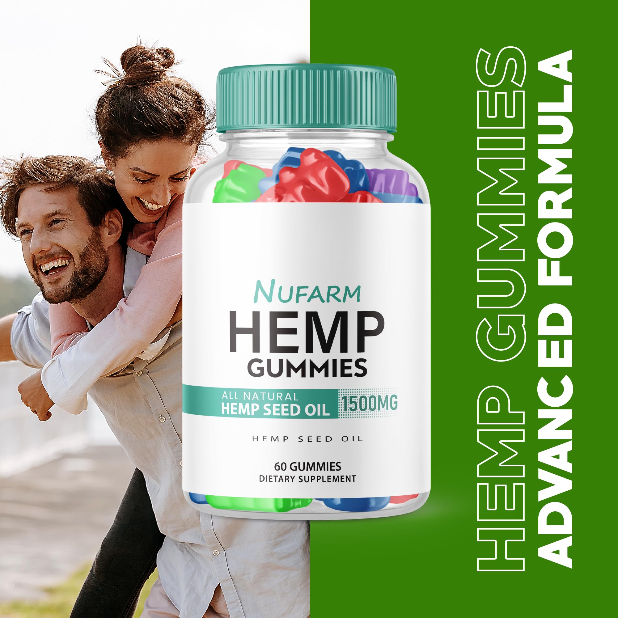 Ingredients list for Nufarm Hemp Gummies