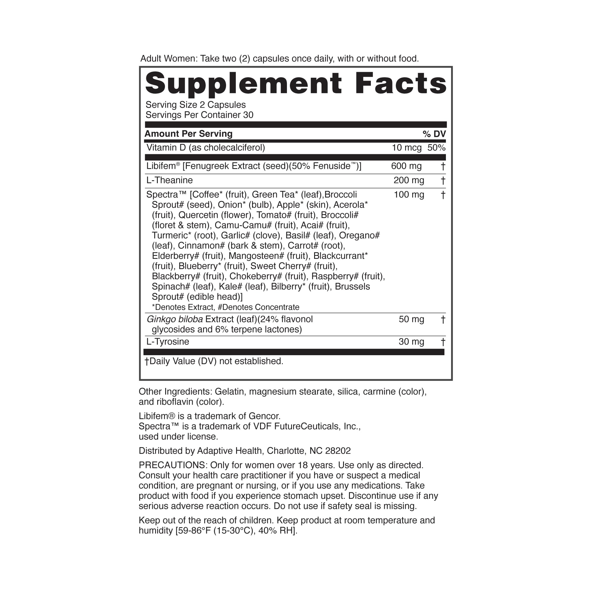 Usage and dosage of Nugenix Women's Libido Booster