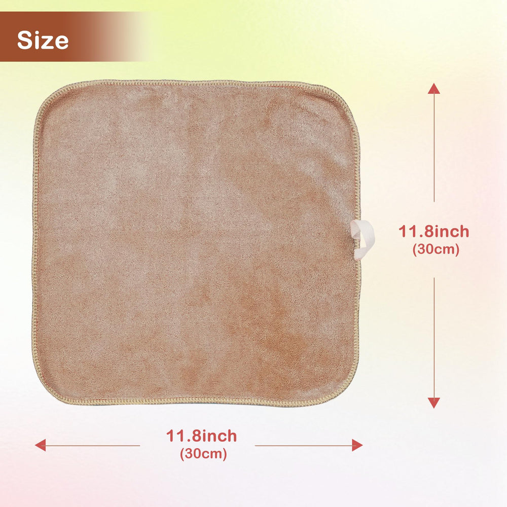 NUGILLA makeup remover cloth with hanging loop for easy drying and storage