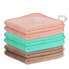 Nugilla makeup remover cloths 6-pack 12x12 inch for gentle makeup removal.