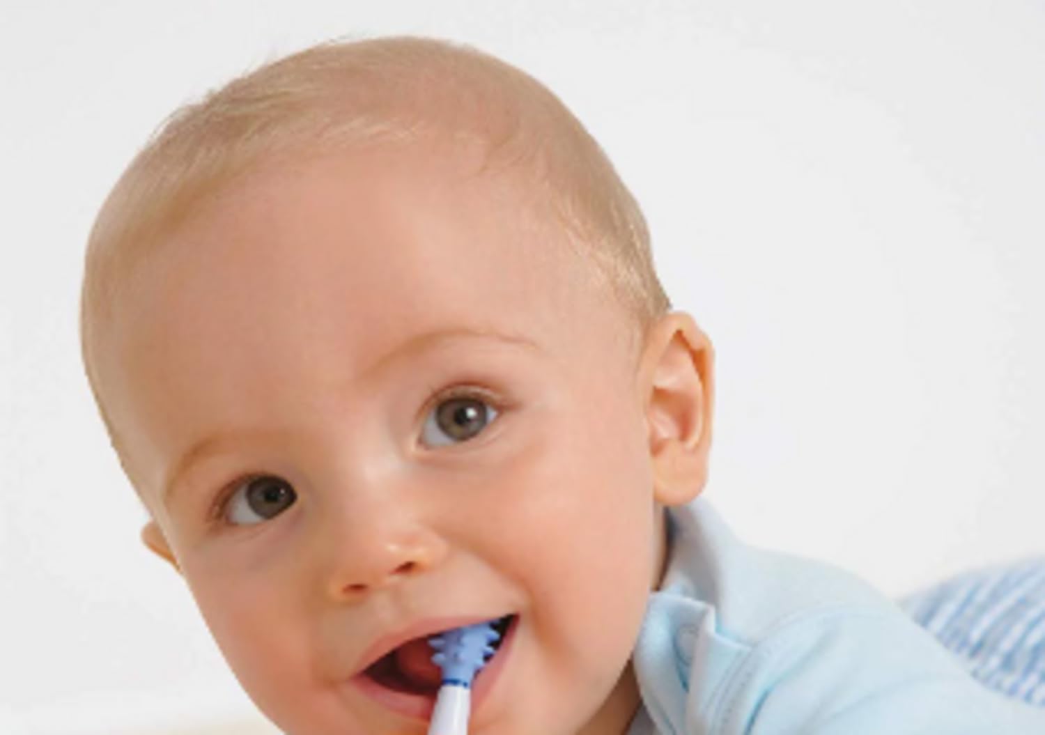 NUK Massage Brush white, for babies and toddlers