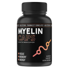 Nulifespan Myelin Caps bottle and label