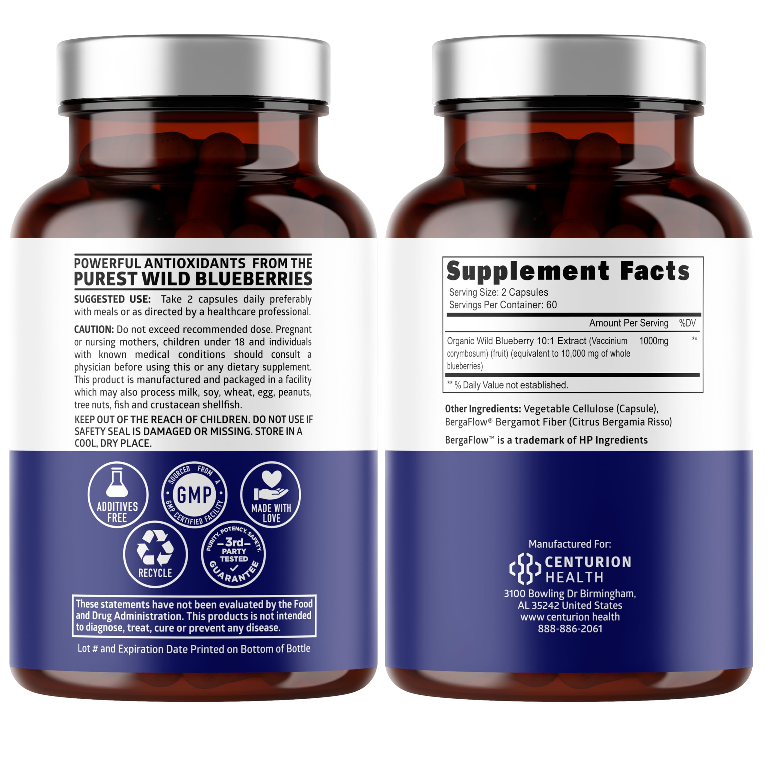 Close-up of vegan capsules illustrating gluten-free and non-GMO formula