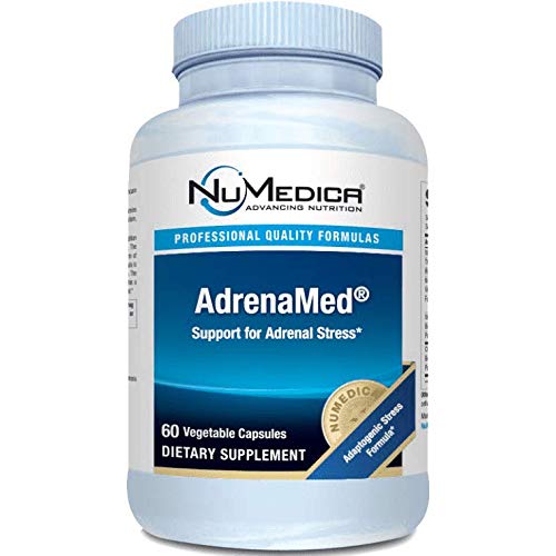 Numedica Adrenamed 60 Vegetable Capsules bottle front view