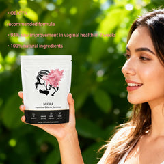Gommes Nuora bien-être intime – soutien hydratation naturelle.